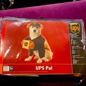 UPS Pal dog costume